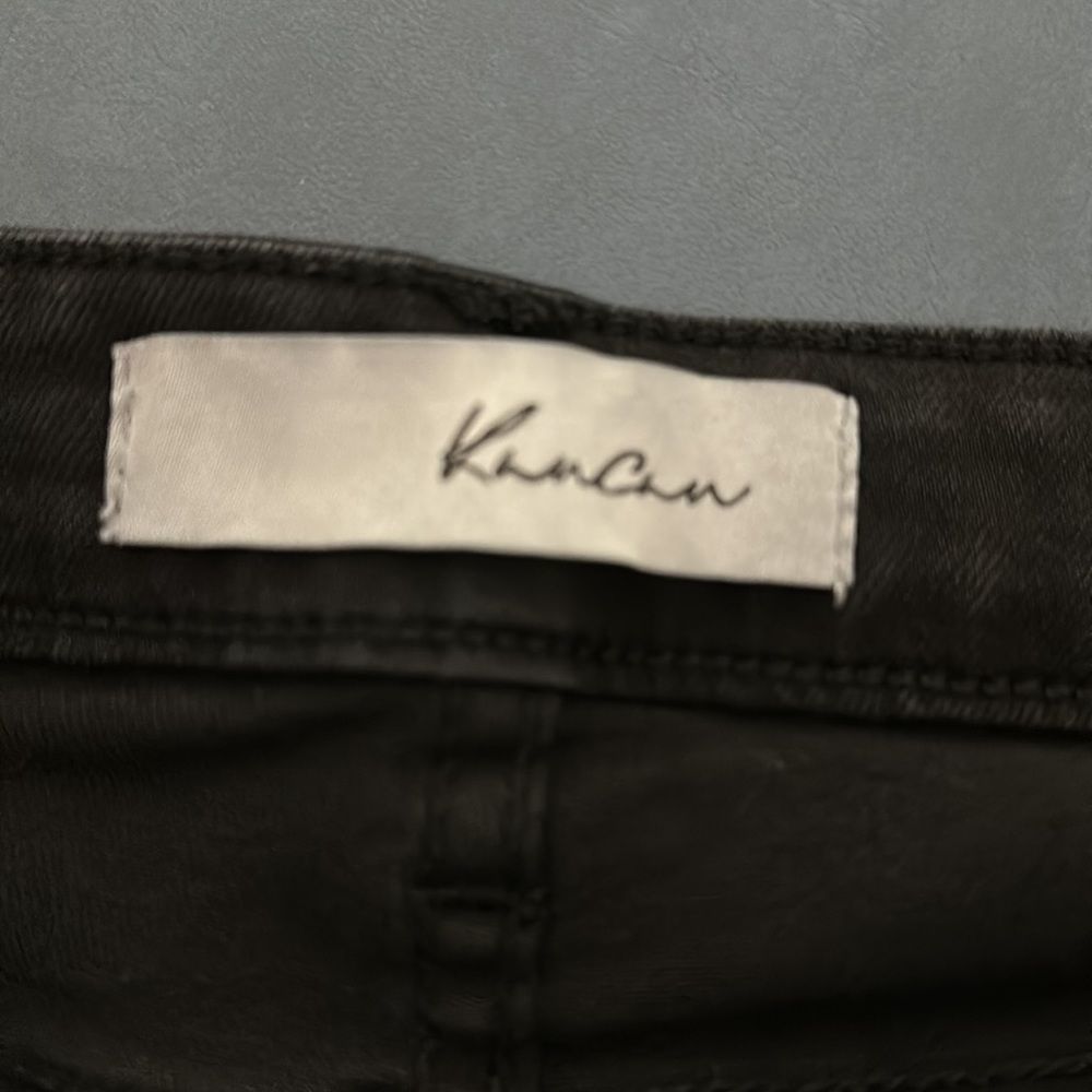 Kancan Womens Jeans size 28 Black Midrise inseam 28 Bootcut Stretch - Picture 9 of 10